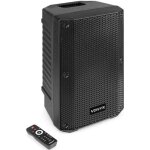 Enceinte active bi - amplifie - vonyx - vsa08bt - bluetooth 5. 0 - 250 watts - woofer 8 pouces