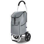 Vounot chariot de courses 2 en 1 pliable aluminium - caddie et diable - sac impermable - 2 roues - ...