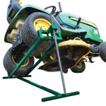 Vounot cric lve tracteur tondeuse 400 kg max - tlescopique 78  98 cm de long - hauteur jusqu 60 ...