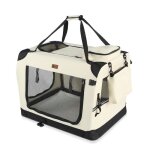 Vounot� sac de transport pliable pour chien et chat - caisse portable respirant avec matelas amovible ...