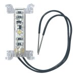 Voyant nilo pour interrupteur bipolaire et permutateur mosaic et cliane lumineux 230v 015ma - legrand ...