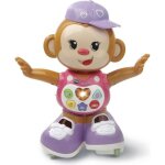 Vtech baby - titi ouistiti rose - petit singe interactif