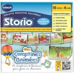 Vtech jeu educatif storio mes comptines animes
