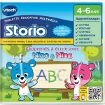 Vtech - jeu ducatif storio - japprends a ecrire avec nino et nina