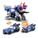 Vtech - switch & go dinos crash - kaops le tricératops - voiture de course transformable avec effets ... Vtech - switch & go dinos crash - kaops le tricératops - voiture de course transformable avec effets ...
