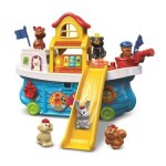 Vtech tut tut animo - super bateau toboggan - jouet pour enfant de 1 � 5 ans avec 5 animaux et un p�cheur ...