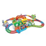 Vtech - tut tut bolides - super circuit train ducatif (adam train marchand) - multicolore