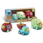 Vtech - tut tut bolides - coffret trio ecolo - zo pompier lo ptit camion et gabriel camion poubelle ...