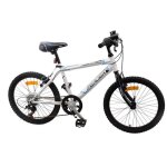Vtt 20 mercier - 6 vitesses - cadre acier - blanc - garçon Vtt 20 mercier - 6 vitesses - cadre acier - blanc - garçon