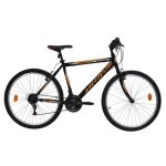 Vtt rigide - vulcan - 26 homme - 18 vitesses - freins v - brake - noir / orange Vtt rigide - vulcan - 26 homme - 18 vitesses - freins v - brake - noir / orange