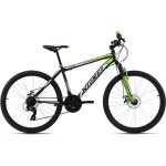 Vtt semi - rigide 26 xtinct noir - vert ks cycling - randonn�e - acier - 21 vitesses - taille de cadre ...