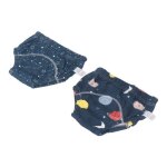 Vvikizy lot de 2 culottes dapprentissage bébé en coton absorbant lavable réutilisable Vvikizy lot de 2 culottes dapprentissage bébé en coton absorbant lavable réutilisable