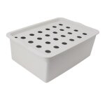 Vvikizy 24 trous syst�me hydroponique avec minuterie pompe � oxyg�ne bac de culture