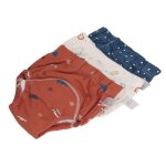 Vvikizy 3pcs culotte dapprentissage bébé absorbante lavable réutilisable 6 couches gaze respirante Vvikizy 3pcs culotte dapprentissage bébé absorbante lavable réutilisable 6 couches gaze respirante