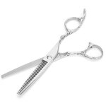 Vvikizy - 404 ciseaux � effiler acier frange de cheveux coupe accessoire de coiffure pour coiffeurs amateurs ...