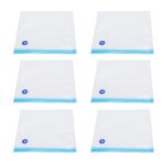 Vvikizy lot de 6 sacs de conservation sous vide à fermeture Éclair réutilisables double zipper 22x21cm ... Vvikizy lot de 6 sacs de conservation sous vide à fermeture Éclair réutilisables double zipper 22x21cm ...
