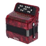Vvikizy accordéon accordian 22 key 8 bass professional button reed instrument pour débutant avec sac ... Vvikizy accordéon accordian 22 key 8 bass professional button reed instrument pour débutant avec sac ...