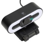 Webcam 4k - vvikizy - modèle avec microphone intégré - lumière de remplissage - beauté automatique Webcam 4k - vvikizy - modèle avec microphone intégré - lumière de remplissage - beauté automatique