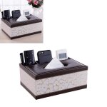 Support de bote  mouchoirs - vvikizy - design minimaliste - cuir de qualit - espace de rangement pratique ...