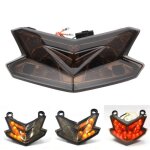 Vvikizy feu arrire assemblage de feux arrire led de moto haute luminosit convient pour kawasaki z800 ...
