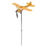Girouette davion - vvikizy - piper j3 cub - mtal 3d - indicateur de direction - dcoration de jardin ...