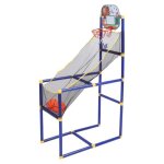 Jeu de basketball portable - vvikizy - enfants - 125x68x35 cm - inclus : 2 ballons et gonfleur - mixte ...