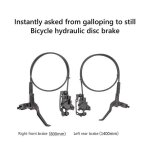 Freins  disque hydrauliques - vvikizy - vtt - aluminium - installation rapide - levier ergonomique