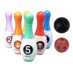Vvikizy jeu de quilles pour enfants: jeu de quilles pour enfants avec boule jouet pour enfants en plastique ...