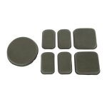 Vvikizy kit de rembourrage casque 7pcs eva pour casques de moto v�lo insert mousse coussin casque matelas ...