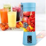 Extracteur de jus - pzcc - vvikizy - portable usb - matriau non toxique - couleur bleu