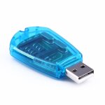 Lecteur de carte sim - vvikizy - mini lecteur - usb 2. 0 - couleur bleu clair - haute vitesse