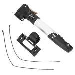 Vvikizy pompe � v�lo mini gonfleur portatif dalliage daluminium de pompe � air de pneu de v�lo de v�lo ...