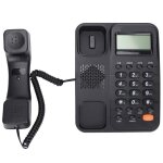 Vvikizy t�l�phone filaire de bureau kxt2029cid t�l�phone filaire t�l�phone fixe filaire avec r�pondeur ...