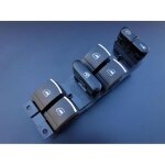 Pour vw golf 4 passat 3b pour seat leon toledo bouton commande l�ve - vitre chrome