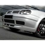 Spoiler rajout pare - choc avant 25�me anniversaire noir mat pour vw golf 4 97 - 06