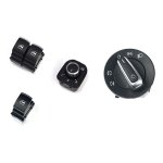 Pour vw golf 5 6 passat b6 b7 pour seat l�ve - vitre commande phares r�troviseur