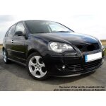 Pour vw polo 9n3 spoiler l�vre lame inf�rieure pare - choc avant noir mat 05 - 09