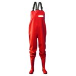 Waders pour femme 3kamido rouge cuissardes de pche 37