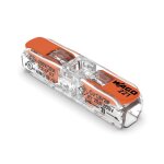 Wago connecteur dpissure en ligne avec leviers 02 - 4 mm - pour tous types de conducteurs