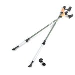 B�tons de marche - silva - 38123 - aluminium 7075 - poign�es en li�ge - longueur r�glable 105 - 140 cm ...