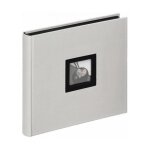 Album livre - walther - fa209d - 27x26 cm - couleur gris - 50 pages - th�me neutre