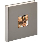 Album photo - walther design - fun - 30x30 cm - 100 pages - couverture en vinyle gris
