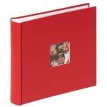 Album photo - walther - fun memo - 10x15 cm - rouge - capacit 200 photos