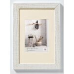 Cadre photo - walther - home - 30x40 cm - blanc polaire - bois contemporain