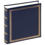 Protge document - walther - mx - 101 - l - cuir et papier - bleu