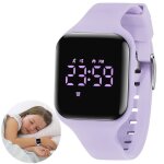 Montre digitale enfant - glx - mod�le sport - chronom�tre - alarme - podom�tre non connect�