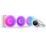 Watercooling - nzxt - rl - kr360 - w2 - kraken plus 360 rgb - �cran carr� 1. 54 personnalisable et ventilateur ...