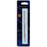 Stylo bille - waterman - graduate allure - acier bross - recharge bleue - pointe moyenne