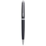 Waterman hemisphere stylo bille noir mat attributs palladium recharge bleue pointe moyenne coffret cadeau ...