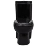 Wc cuvette cramique noir - salalis - sp092279 - sur pied - a poser au sol - standard